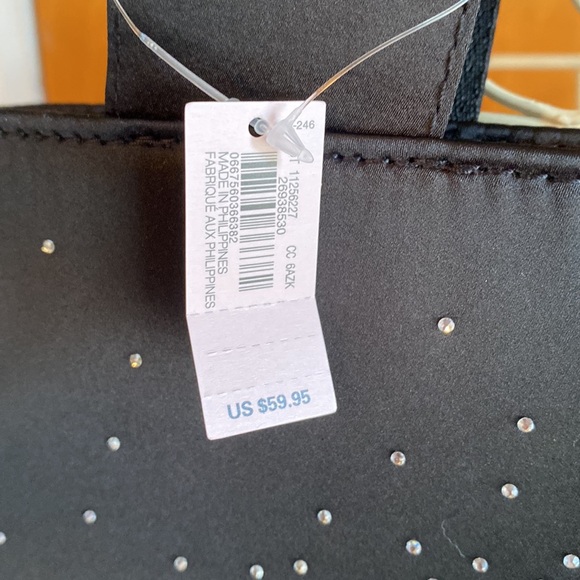 Nwt black vs Victoria’s Secret rhinestone bag - Picture 3 of 5